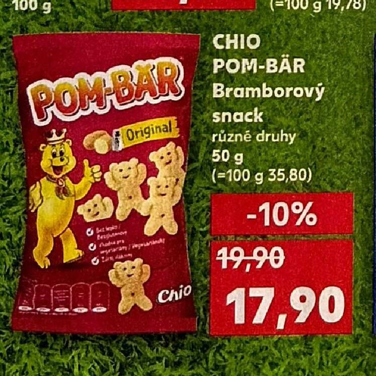 CHIO POM-BÄR bramborový snack