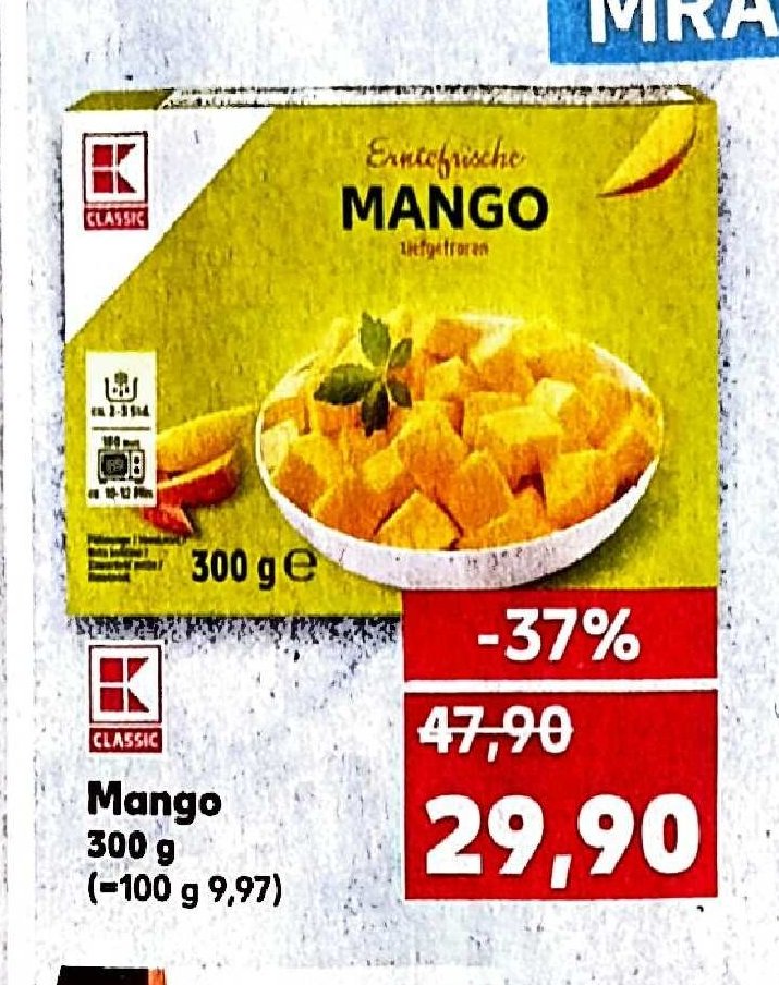 Classic Mango mražené