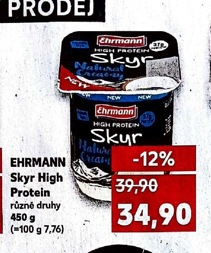 EHRMANN Skyr High Protein 450g