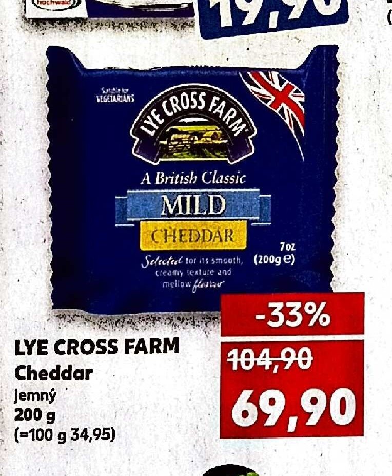 LYE CROSS FARM Cheddar 200g