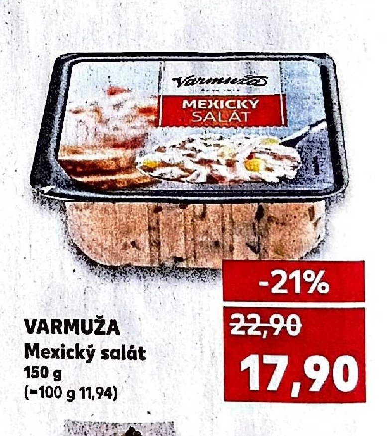 VARMUŽA Mexický salát 150g