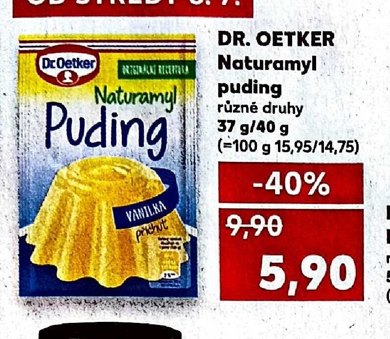 Dr. Oetker Naturamyl puding