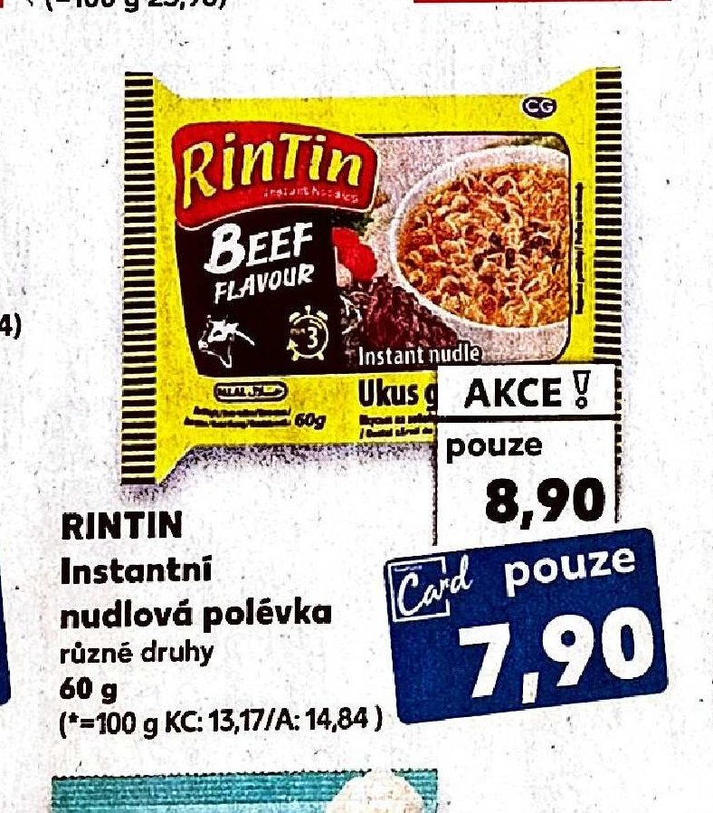RinTin Instantní nudlová polévka