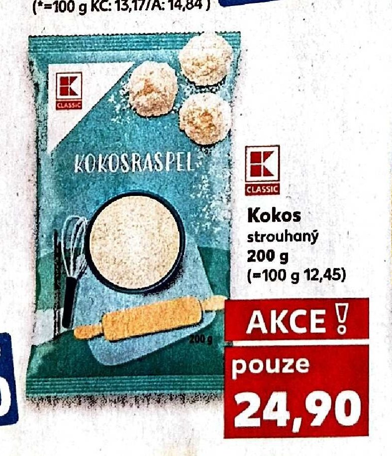Classic Kokos strouhaný