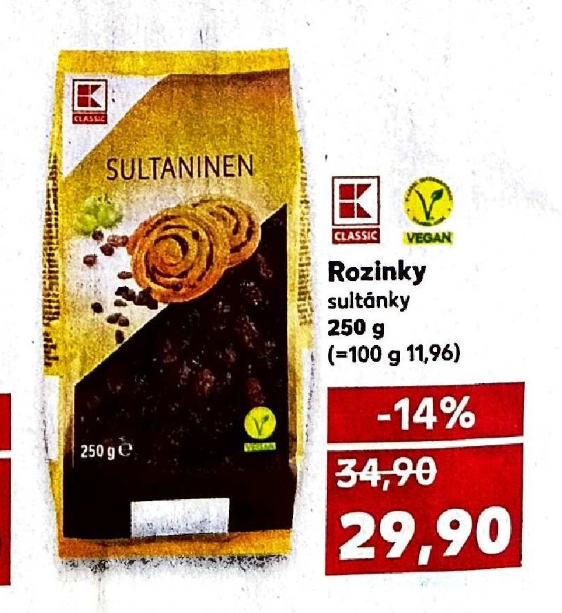 Classic Rozinky sultánky