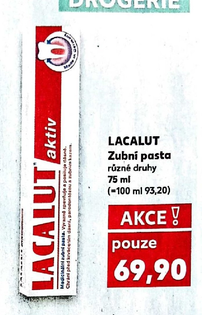 LACALUT Zubní pasta
