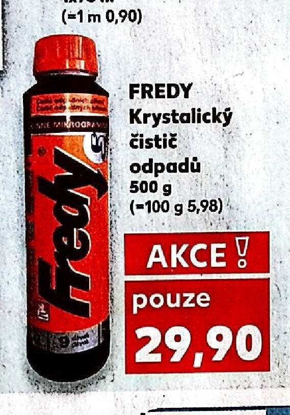 FREDY Krystalický čistič odpadů 500 g
