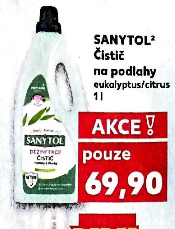 SANYTOL Čistič na podlahy
