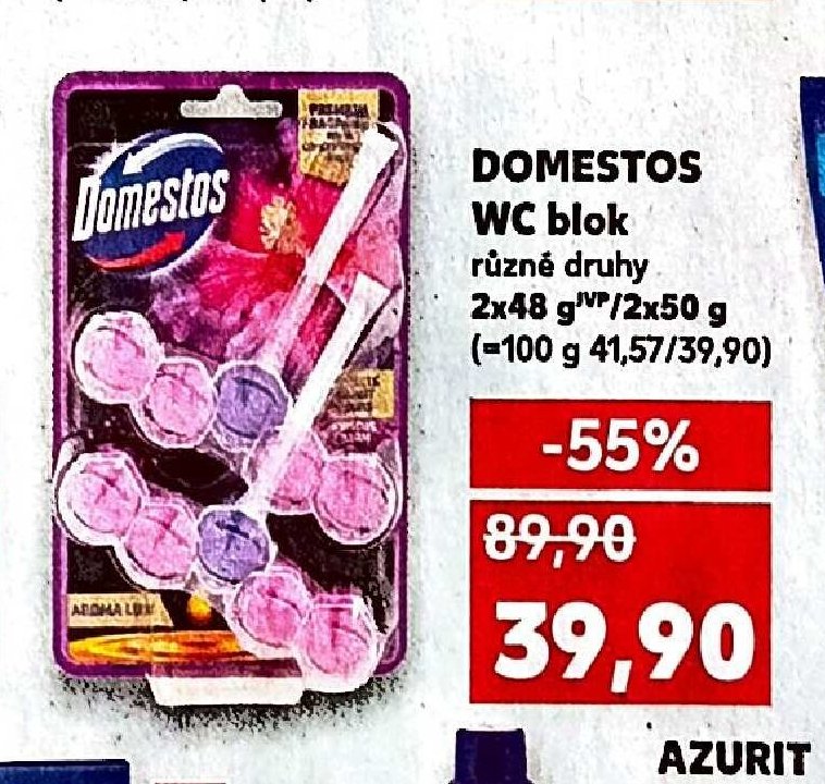 DOMESTOS WC blok