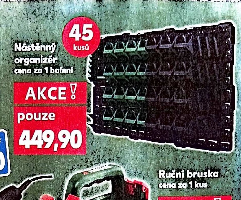Nástěnný organizér