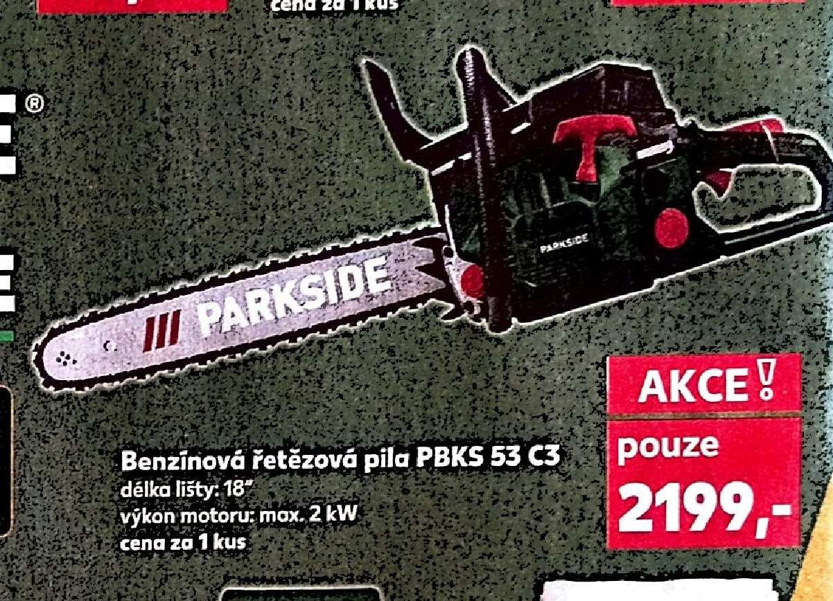 Benzínová řetězová pila PBKS 53 C3