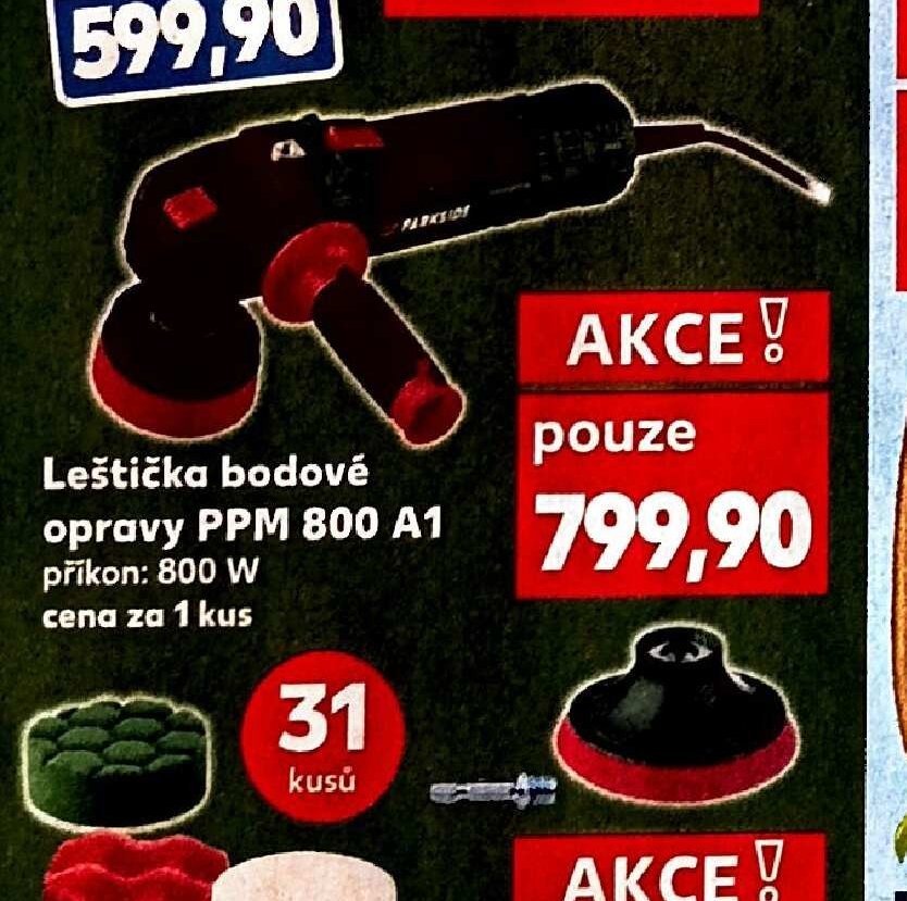 Leštička bodové opravy PPM 800 A1