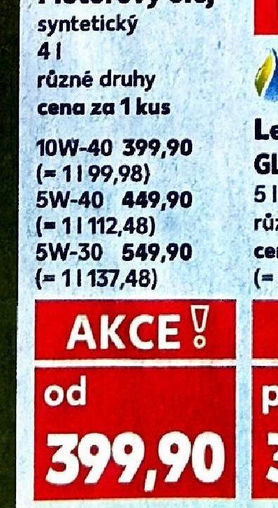 Motorový olej