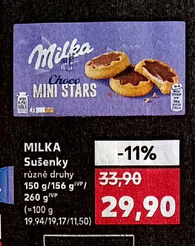 MILKA Sušenky