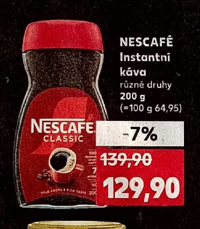 NESCAFÉ Instantní káva