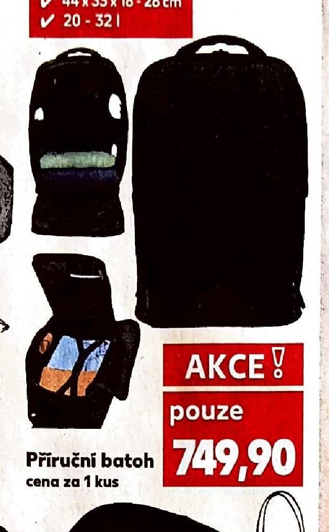 Příruční batoh