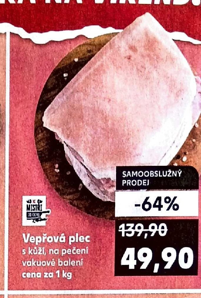 Vepřová plec