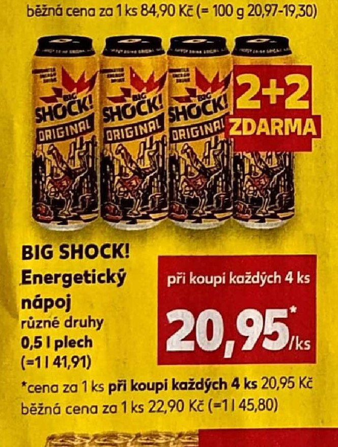 Big Shock! Energetický nápoj