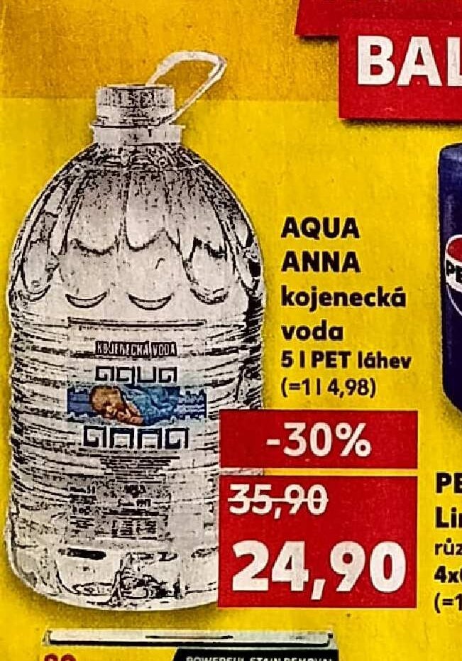 Aqua Anna kojenecká voda 5 l