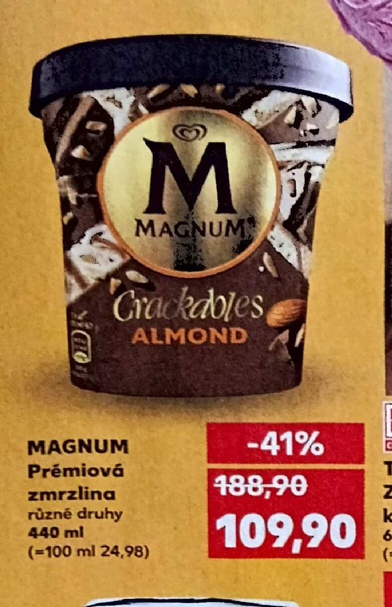 MAGNUM Prémiová zmrzlina