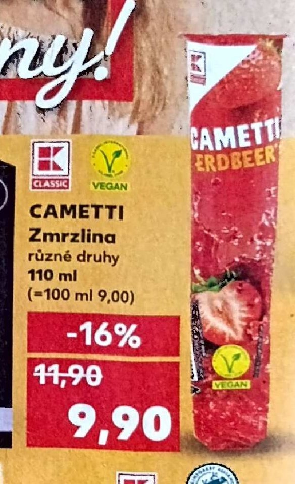 CAMETTI zmrzlina
