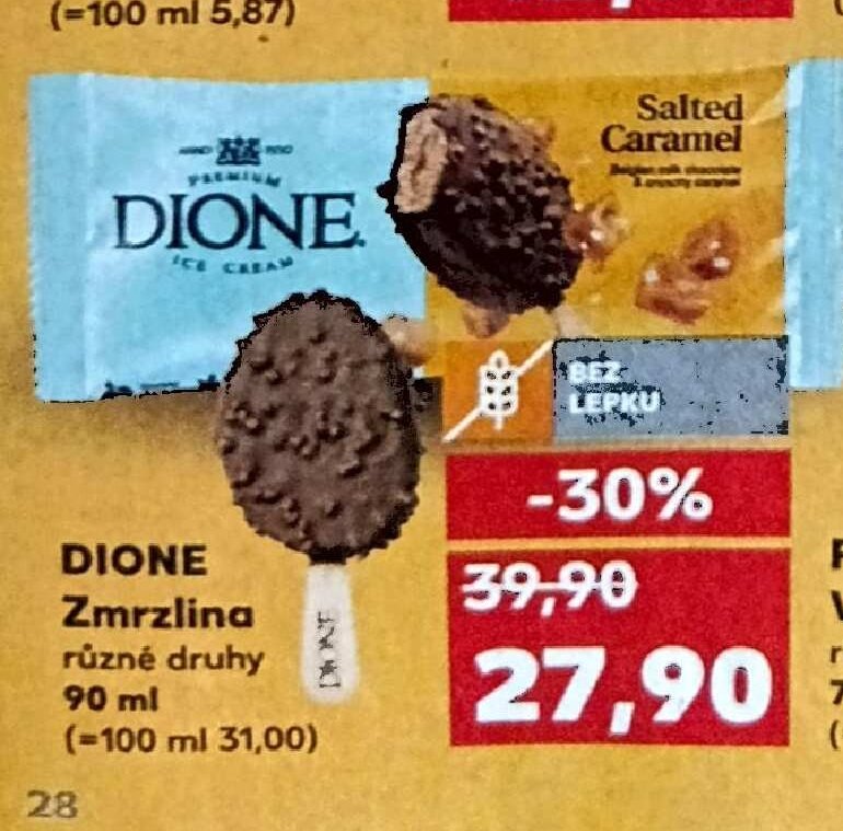 DIONE Zmrzlina