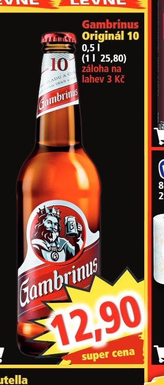 Gambrinus Originál 10
