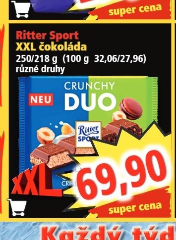 Ritter Sport XXL čokoláda