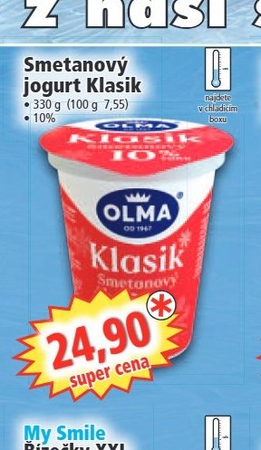 Smetanový jogurt Klasik