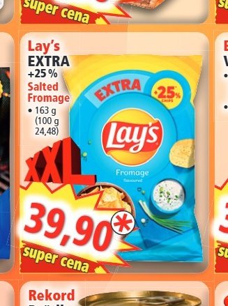Lay's EXTRA Salted Fromage