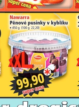 Nawarra Pěnové pusinky v kyblíku