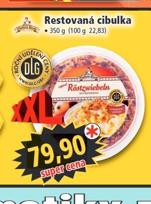 Restovaná cibulka