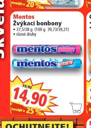 Mentos Žvýkací bonbony