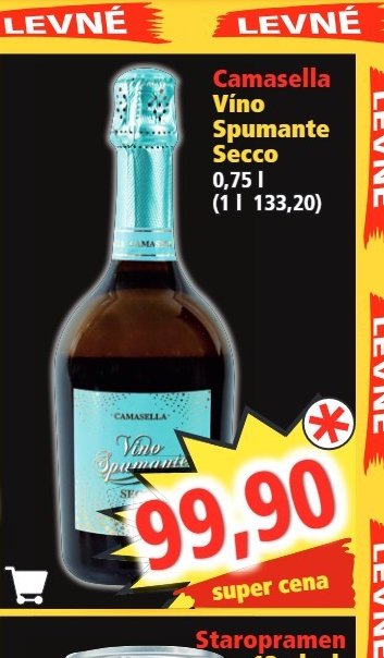 Camasella Víno Spumante Secco