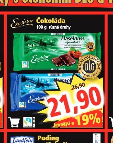 Excelsior Čokoláda