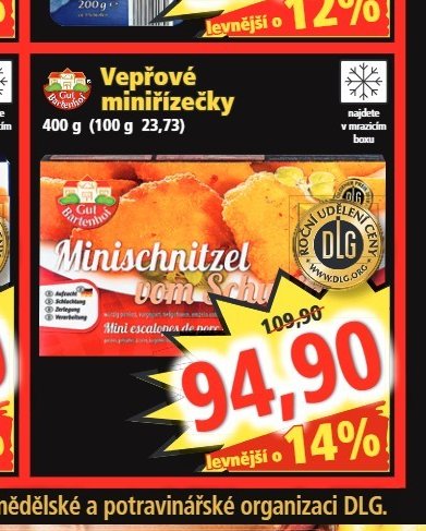 Vepřové miniřízečky