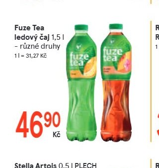 Fuze Tea ledový čaj 1,5 l