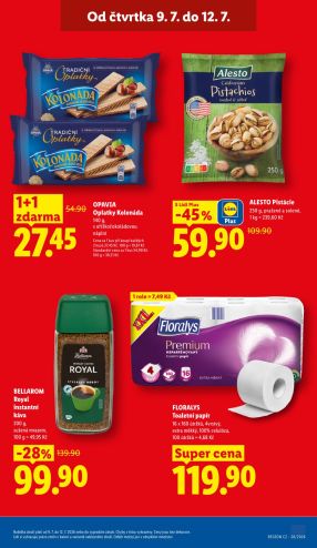 aktuální leták Lidl 9.7.2026-12.7.2026