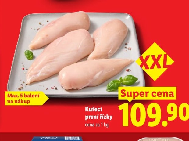 Kuřecí prsní řízky