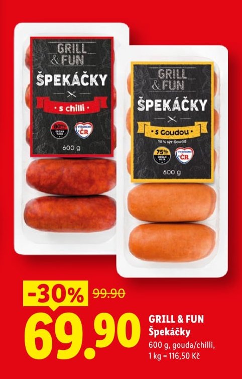 GRILL & FUN Špekáčky