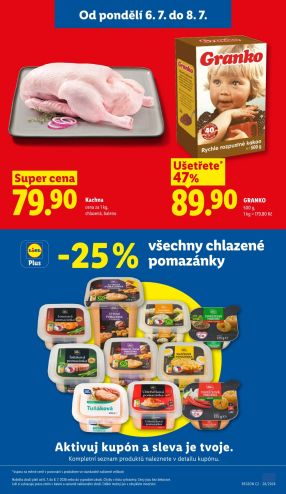 aktuální leták Lidl 6.7.2026-8.7.2026
