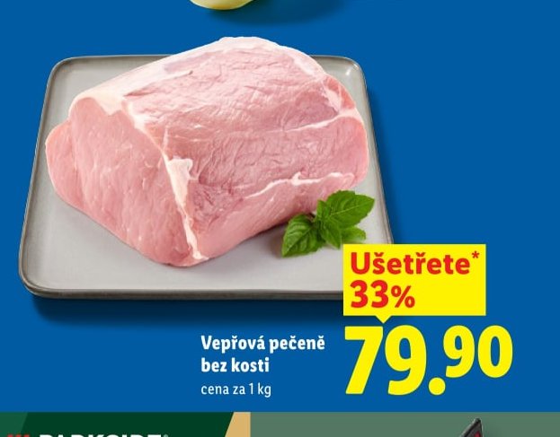 Vepřová pečeně bez kosti