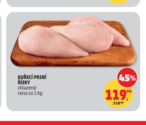 KUŘECÍ PRSNÍ ŘÍZKY