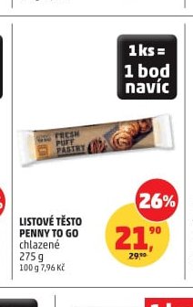 Listové těsto Penny To Go