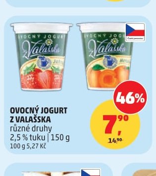 Ovocný jogurt z Valašska