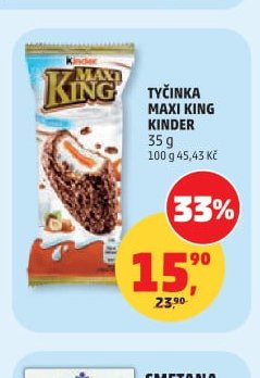 Tyčinka Maxi King Kinder