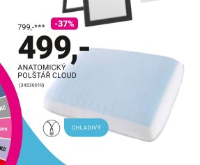 ANATOMICKÝ POLŠTÁŘ CLOUD