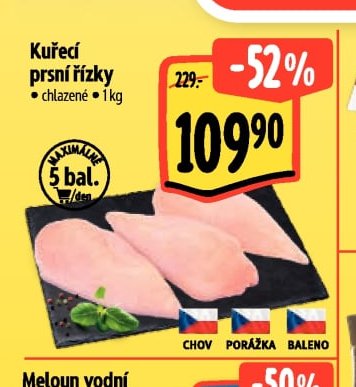 Kuřecí prsní řízky