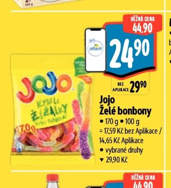 Jojo Želé bonbony