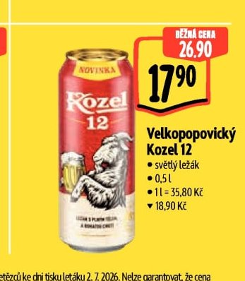 Velkopopovický Kozel 12